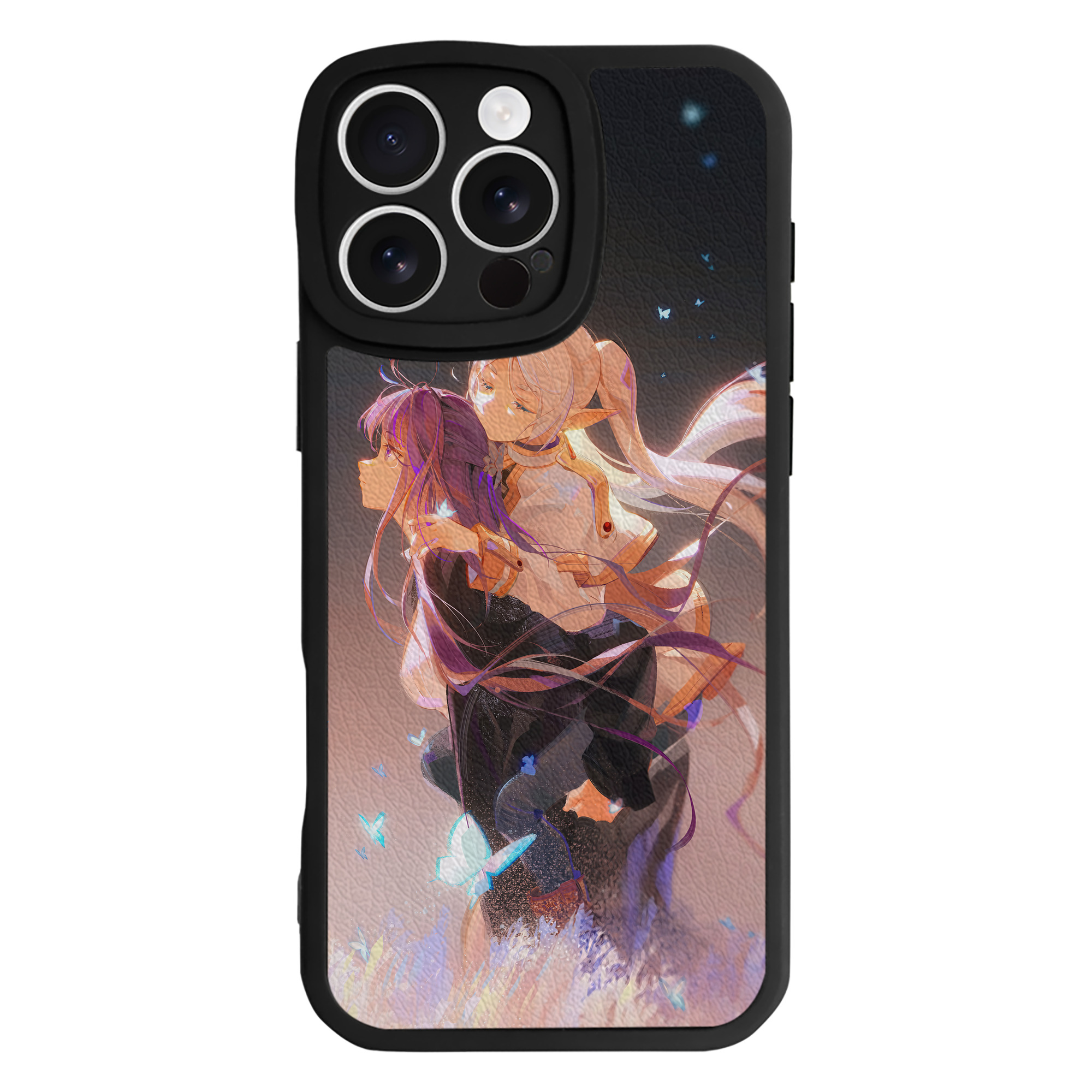 （画像用） 葬送のフリーレン Frieren 【iPhone 16シリーズ対応】シリコンスマホケース（レザー調） 材質：シリコン